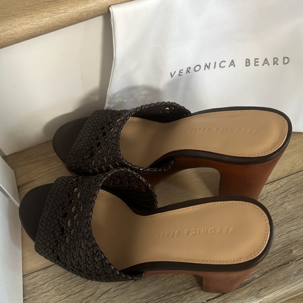 1 hour sale. 💎 Veronica Beard, platform sandals - Picture 9 of 11